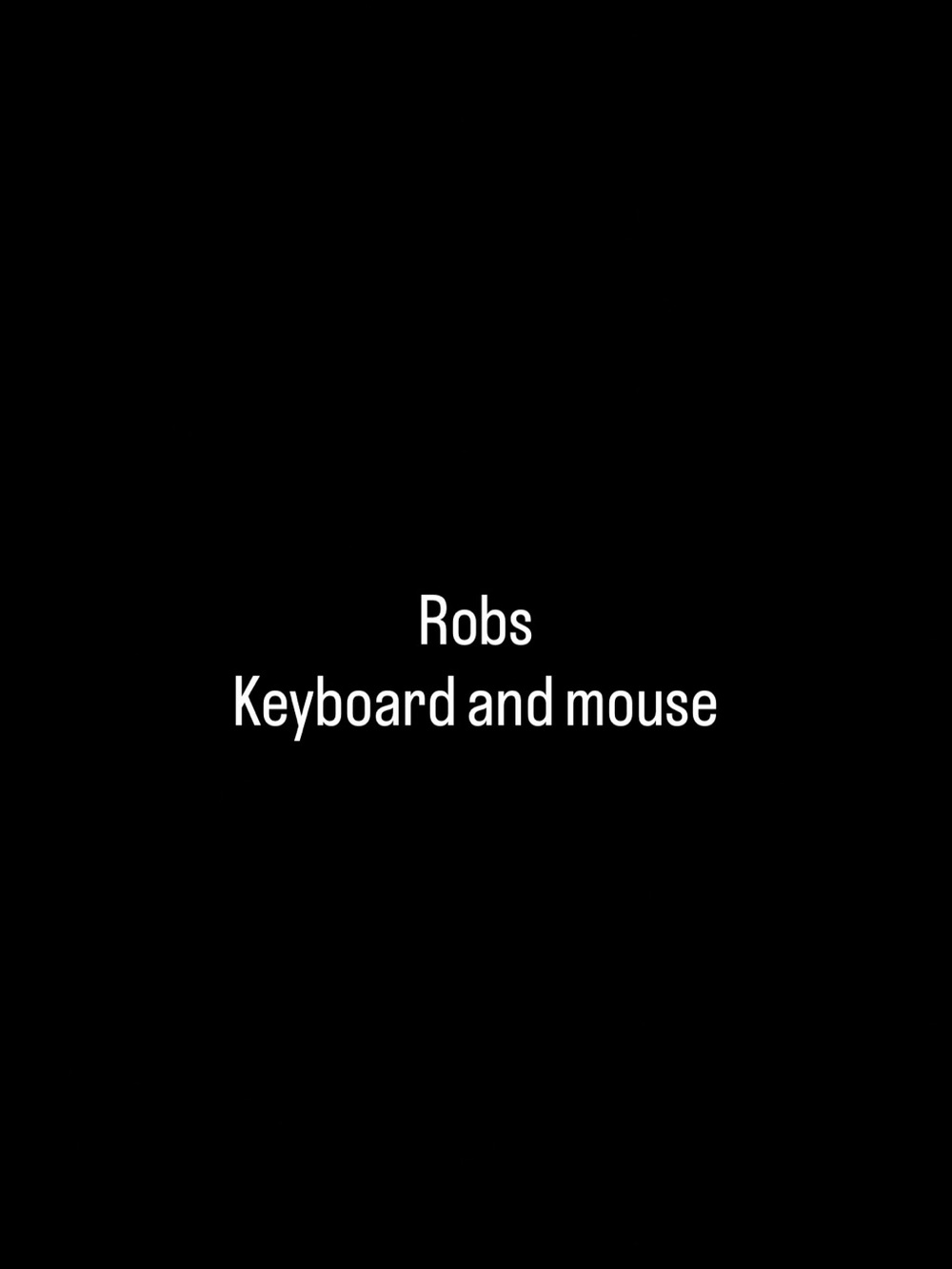 Apple keyboard & mouse wired no box